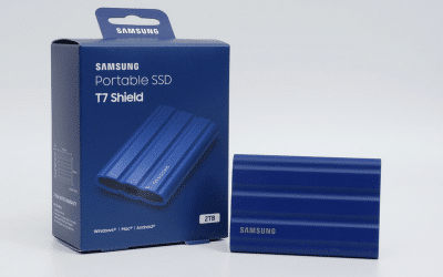 Samsung-მა წარადგინა T7 Shield, პორტატული SSD IP65 სტანდარტის დაცვით